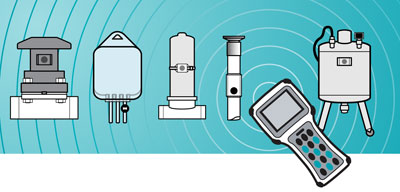 GammaTag RFID tags on process equipment